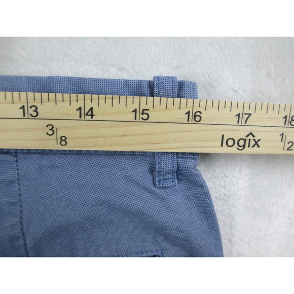 J.Crew Flex Pants Mens 31 Blue Slim Chino Preppy Pockets Casual 31X32 - Picture 6 of 10